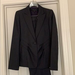 Gray Anne Klein Suit Pants